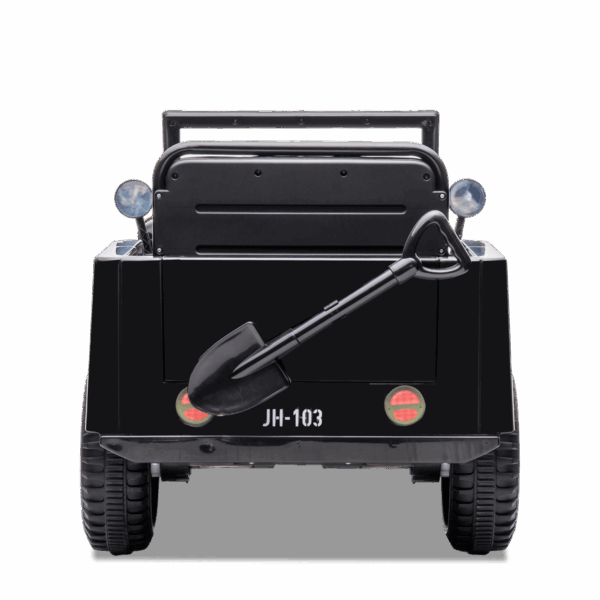 Voiture enfant électrique | Jeep Willys Noir