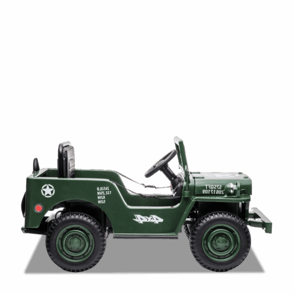 Voiture enfant électrique | Jeep Willys Vert