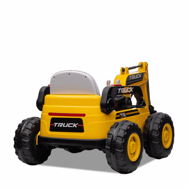 Bulldozer électrique enfant Jaune