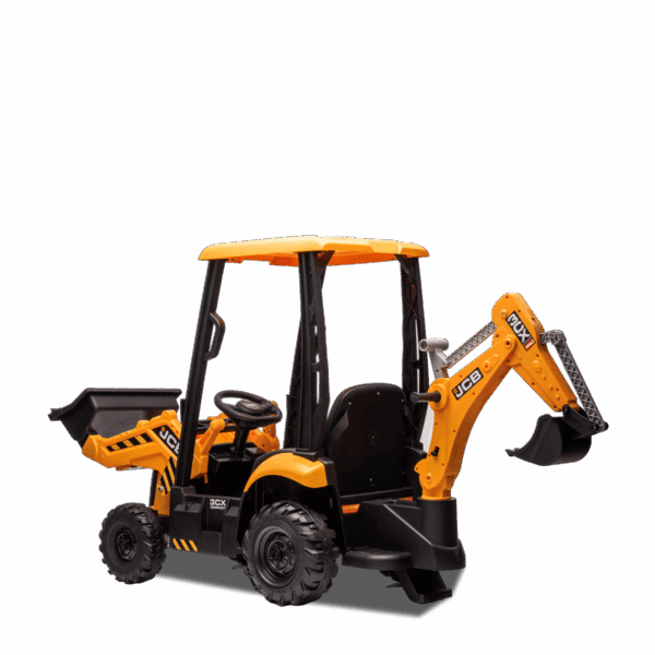 Tractopelle électrique enfant JCB Jaune