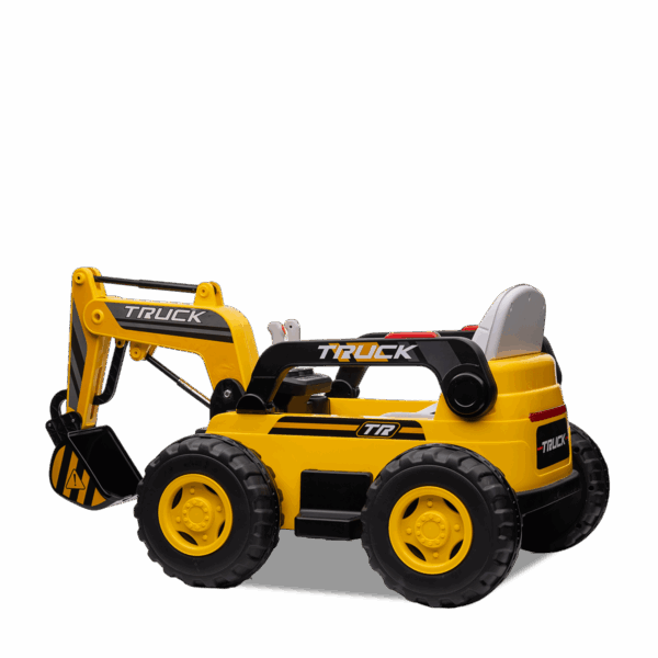 Bulldozer électrique enfant Jaune
