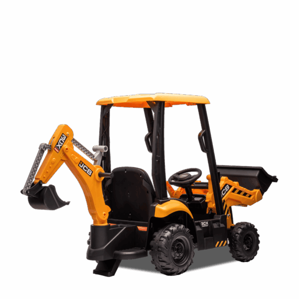 Tractopelle électrique enfant JCB Jaune