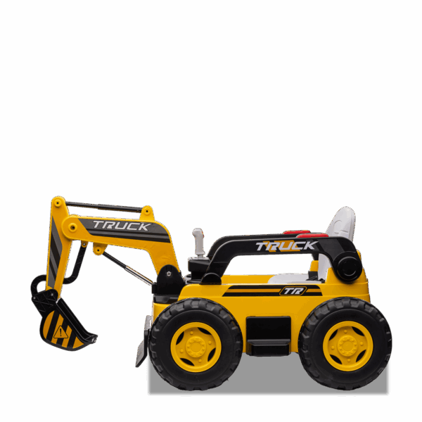Bulldozer électrique enfant Jaune