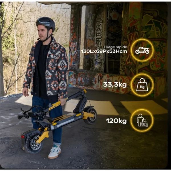Trottinette électrique UrbanGlide 1000GT 2×2