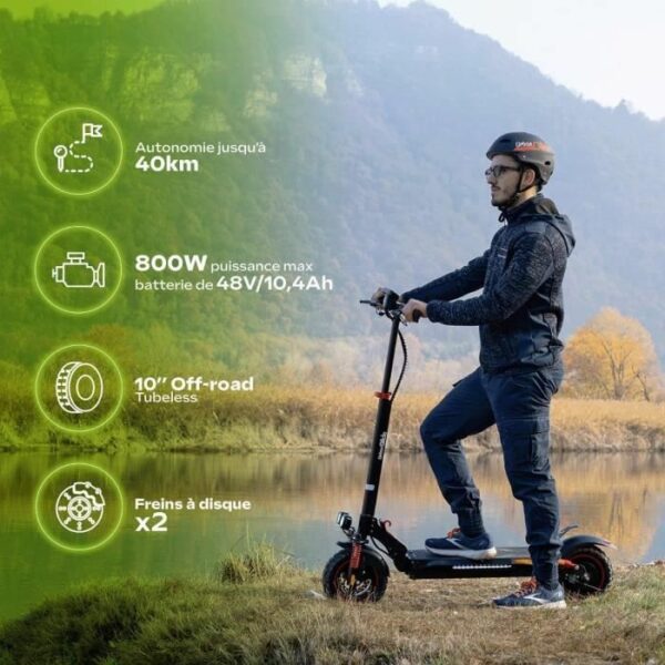 Trottinette électrique UrbanGlide E-Cross Pro Lite 2